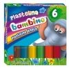 Plastelina BAMBINO - 6 kolorów