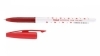 Długopis TOMA czerwony 0,50 mm skówka